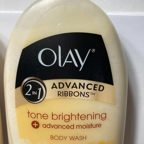 Olay Advanced Ribbons Tone Brightening Body Wash DISCONTINUED 2 Bottles - Picture 2 of 14